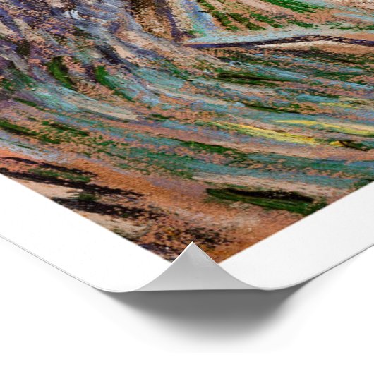 Van Gogh's zelfportretten Poster (Hoek)