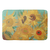Van Gogh's zonnebloemen Badmat (Voorkant)