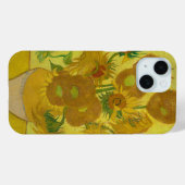 Van Gogh's zonnebloemen Fine Art Case-Mate iPhone Case (Achterkant (horizontaal))
