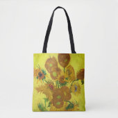 Van Gogh's zonnebloemen  Fine Art Tote Bag (Voorkant)