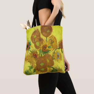 Van Gogh's zonnebloemen Fine Art Tote Bag