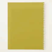 Van Gogh's zonnebloemen Planner (Achterkant)