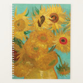 Van Gogh's zonnebloemen Planner (Voorkant)