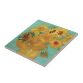 Van Gogh's zonnebloemen Tegeltje (Zijkant)