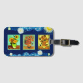 Van Gogh's zonnebloemserie Bagagelabel (Voorkant (horizontaal))