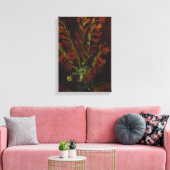 Van GoghVase met Red Gladioli Canvas Afdruk (Insitu (Woonkamer))