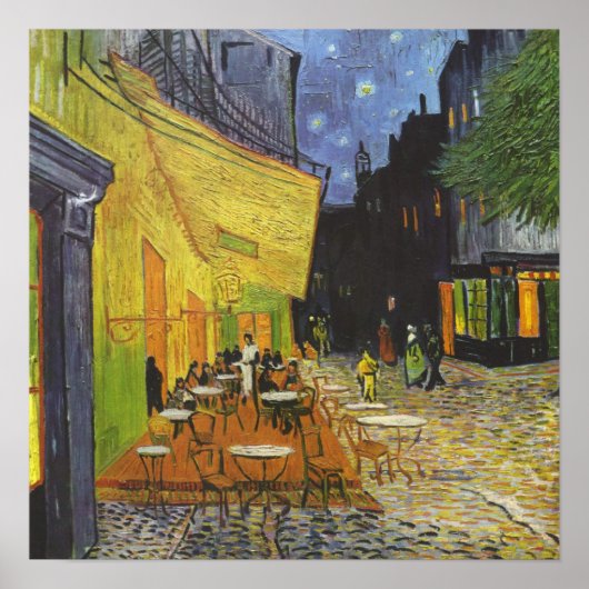 Van Gough op Glossed Canvas Poster (Voorkant)
