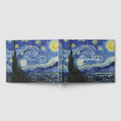 Van Gough Sterrennacht Wedding Guest Book Gastenboek (Volledig)