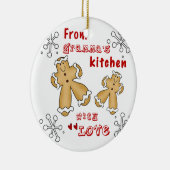 Van Gramma's Keuken Keramisch Ornament (Rechts)