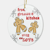 Van Gramma's Keuken Keramisch Ornament (Links)