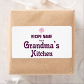 Van Grandma's Kitchen Etiket (Insitu)
