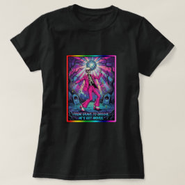 Van grave naar groove, Hij heeft de moves. T-shirt