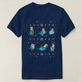 van Green Quaker Ugly Kerstmis T-shirt (Design voorkant)