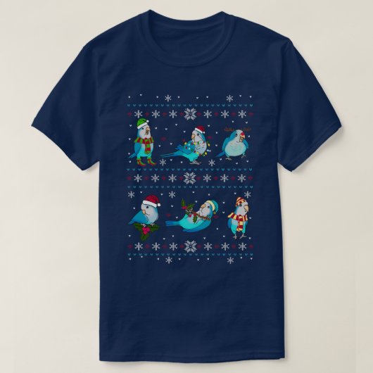 van Green Quaker Ugly Kerstmis T-shirt (Design voorkant)