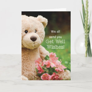 Van groep, Beterschap Beer Draaglijk, Teddybeer Bl Kaart