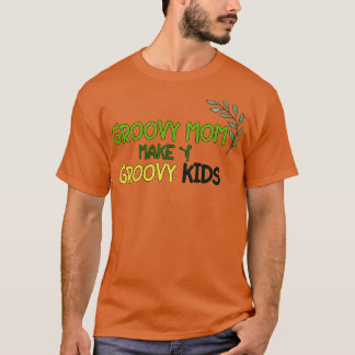 van Groovy Weird Moms Build Character 2 T-shirt