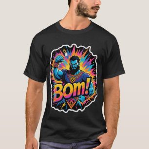 Van gym naar straat, blijf elite–BOM! brengt de hi T-shirt