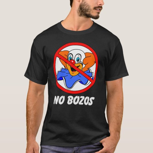 Van Halen No Bozos Funny Logo T-shirt (Voorkant)