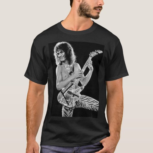 Van Halen - zwart en wit T-shirt (Voorkant)