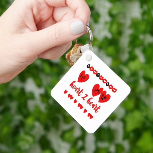 van hart tot hart sleutelhanger (Hand)