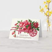 van harte gefeliciteerd kaart (Gele Bloem)