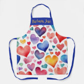 Van harte Gepersonaliseerd Schort van Chef (Voorkant)
