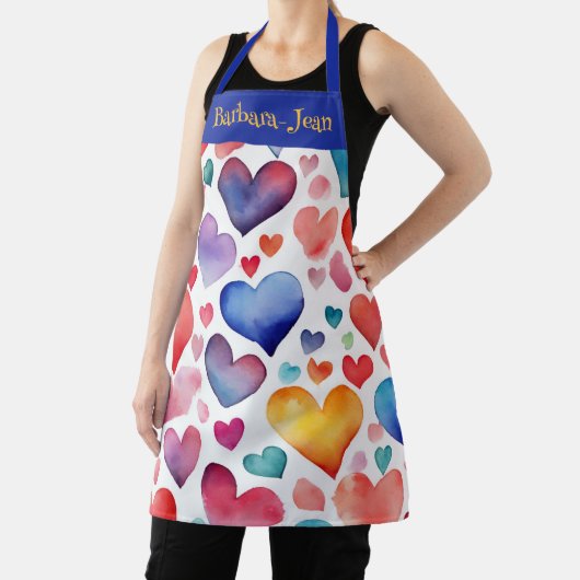 Van harte Gepersonaliseerd Schort van Chef (Insitu)