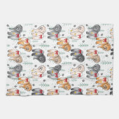 VAN HElE HEART 5 chow kleuren Theedoek (Horizontaal)