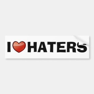 Van hen houden bumpersticker