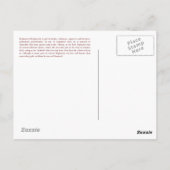 Van Hephaistos (Hephaestus) het Briefkaart (Achterkant)