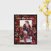 Van Herfst houden en favoriete laarzen dragen Kaart (Gele Bloem)