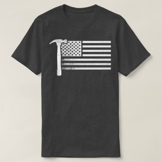 van het Amerikaanse Shirt van de Amerikaanse vlag (Design voorkant)