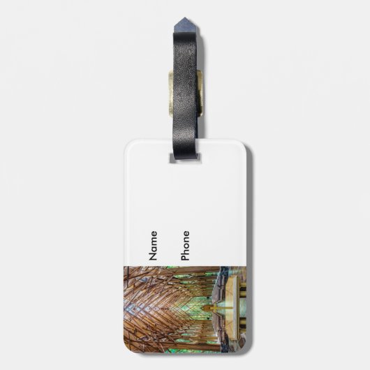 Van het Bagagelabel Altar (Achterkant verticaal)