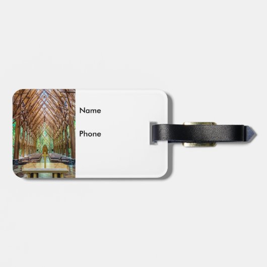 Van het Bagagelabel Altar (Achterkant horizontaal)