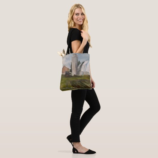 "Van het Boerderij" Tote Bag (Op model)
