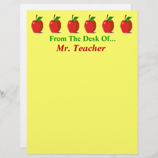 Van het bureau van... Aangepaste kledingbenodigdhe (Voorkant / Achterkant)