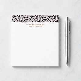 Van het bureau van Animal Print Tearaway Notitiebl Notitieblok