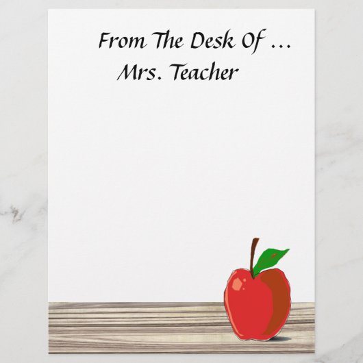 Van het bureau van..Apple-bankierwerk (Voorkant)