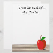 Van het bureau van..Apple-bankierwerk (Voorkant / Achterkant)