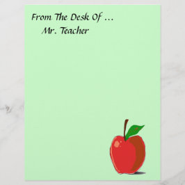 Van het bureau van... Apple Stationery