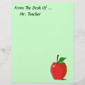 Van het bureau van... Apple Stationery (Voorkant)