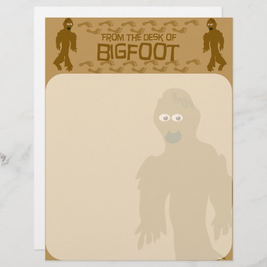 Van het bureau van Bigfoot! (Voorkant / Achterkant)
