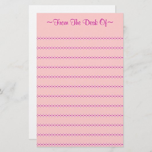 ~ Van het bureau van~ Briefpapier (Voorkant / Achterkant)