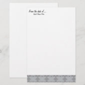 Van het bureau van... briefpapier (Voorkant / Achterkant)