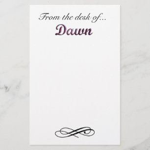 Van het bureau van Dawn Stationery Briefpapier
