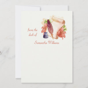 Van het bureau van de Aangepaste Stationery