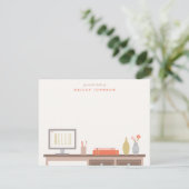 Van het bureau van de banketbakkerij - tomaat kaart (Staand voorkant)