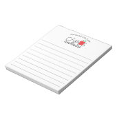 Van het bureau van de Coördinator Chaos Notitieblok (Linkerzijde)