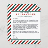 Van het bureau van de kerstman (Voorkant / Achterkant)