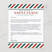 Van het bureau van de kerstman (Voorkant)